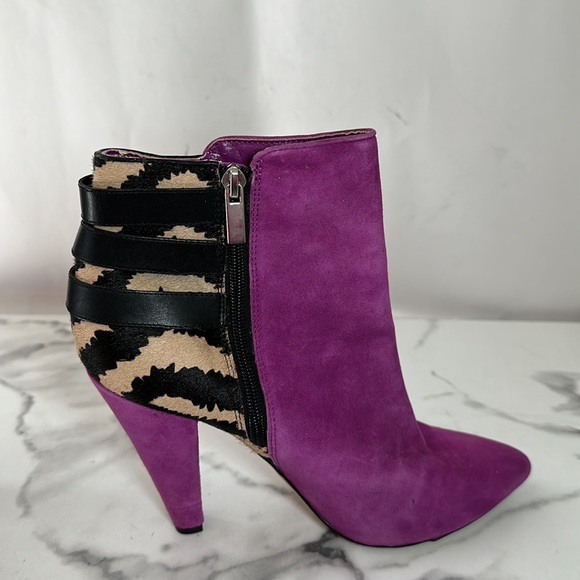 Dolce Vita real fur funky boots - Picture 6 of 17